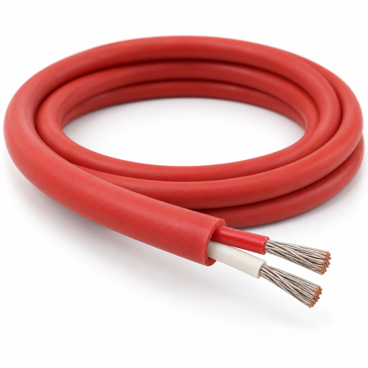 Cable de silicona para sondas de temperatura