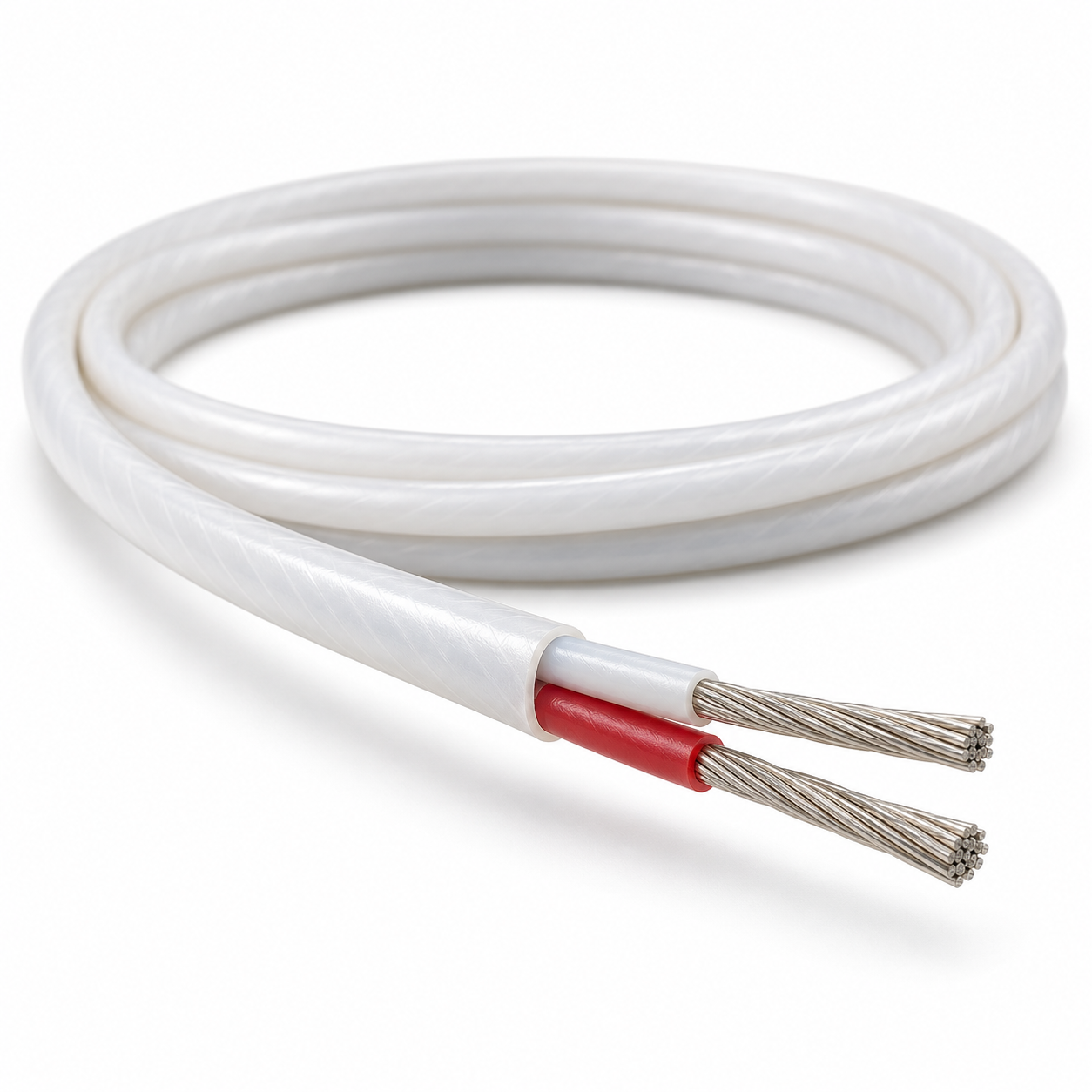 Cable PTFE teflón para sensores de temperatura