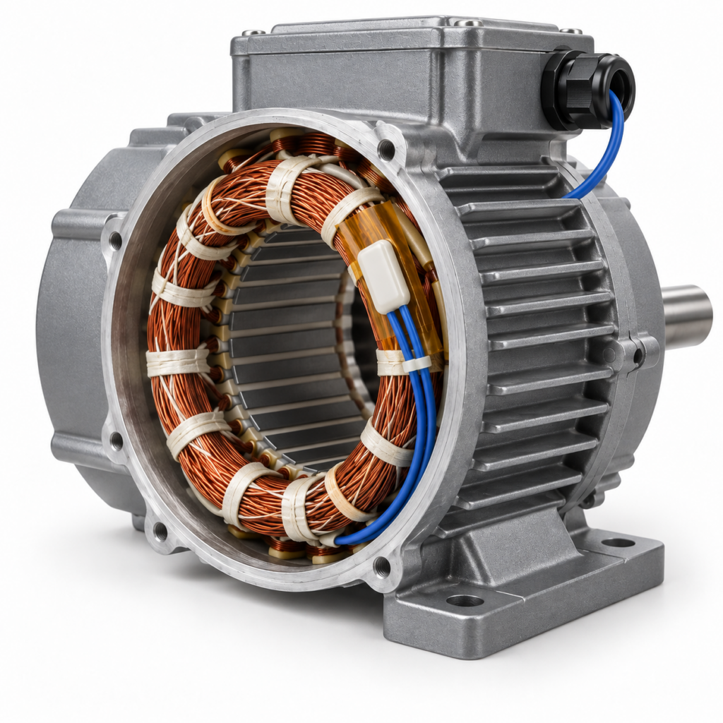 Termistor PTC para protección térmica de motor eléctrico