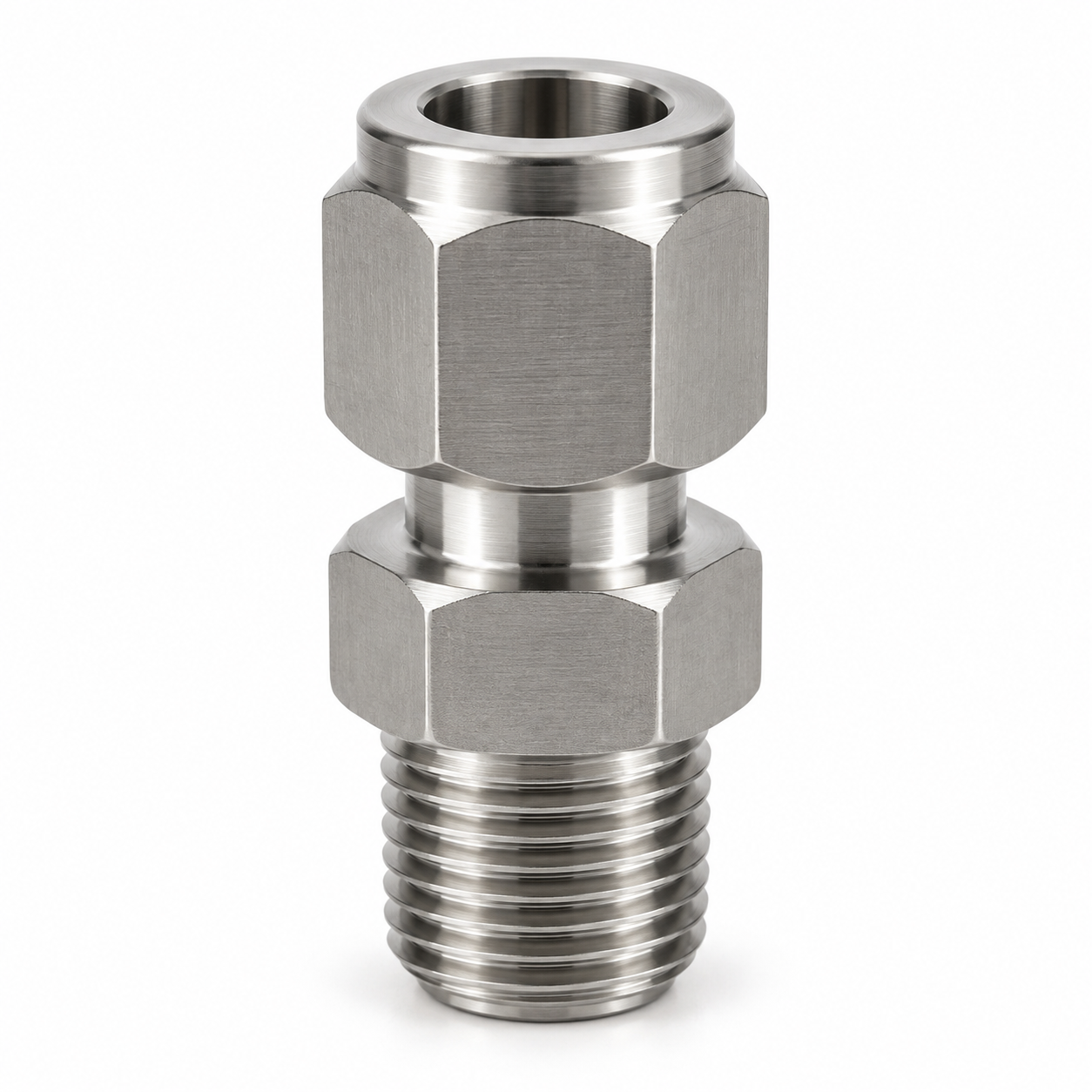 Racor de acero inoxidable para sensores de temperatura
