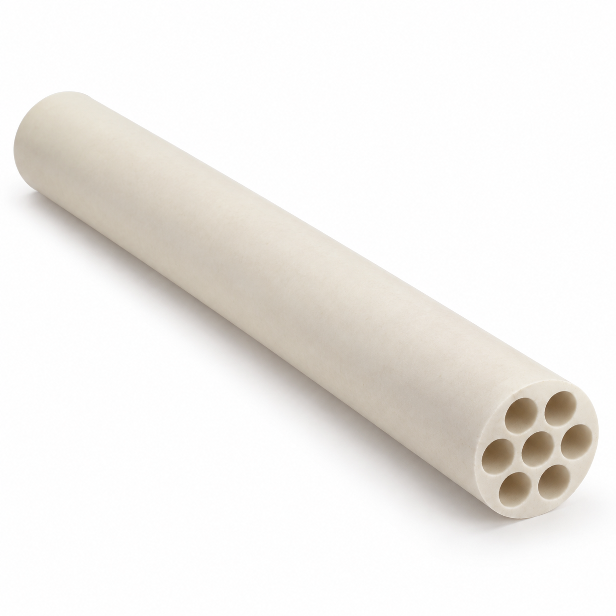 Vaina cerámica multicanal para termopares