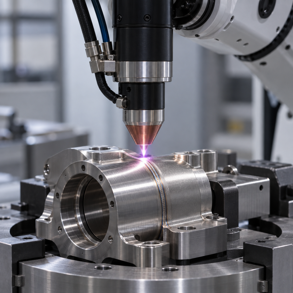 Soldadura microplasma robotizada de alta precisión