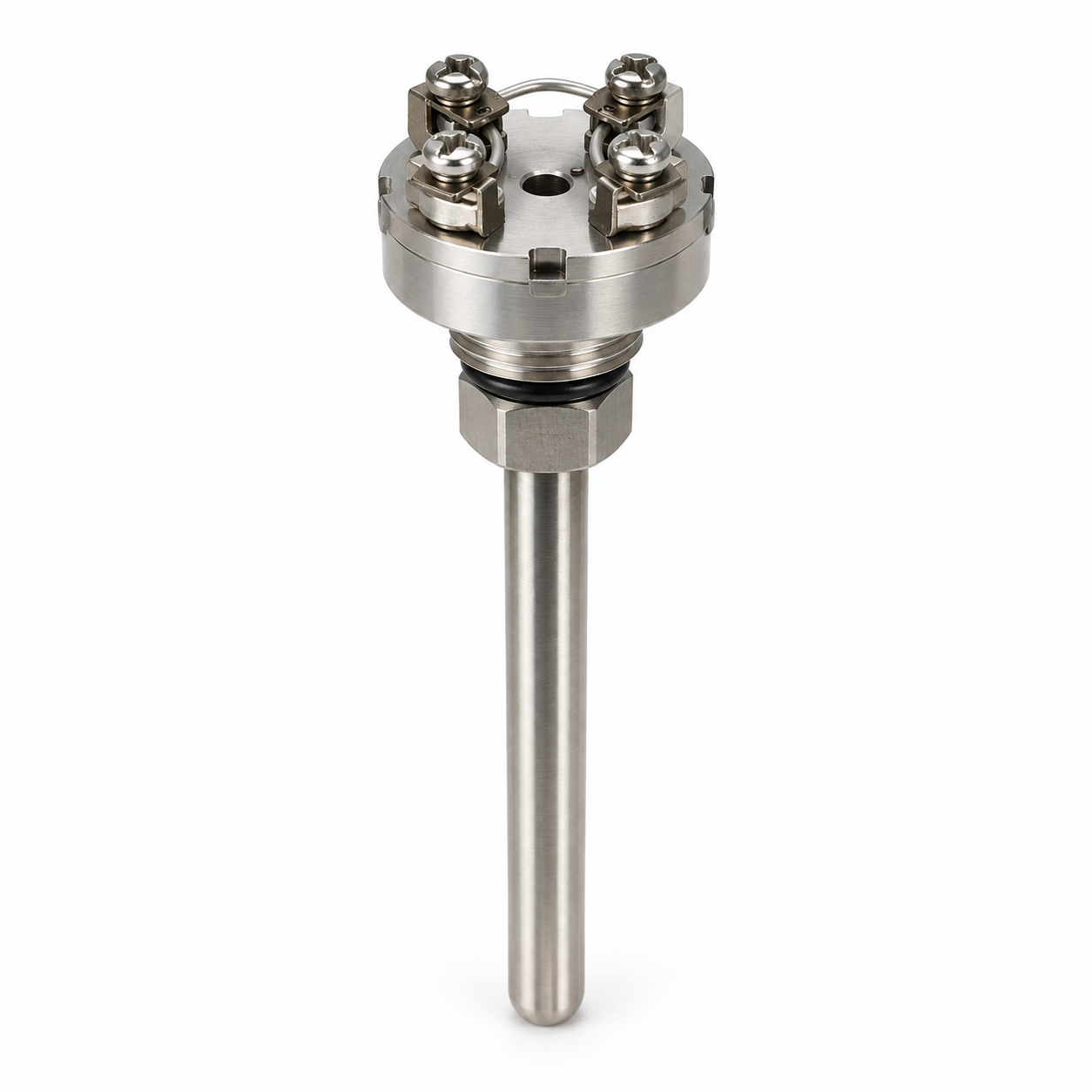 Sonda industrial con terminales de temperatura