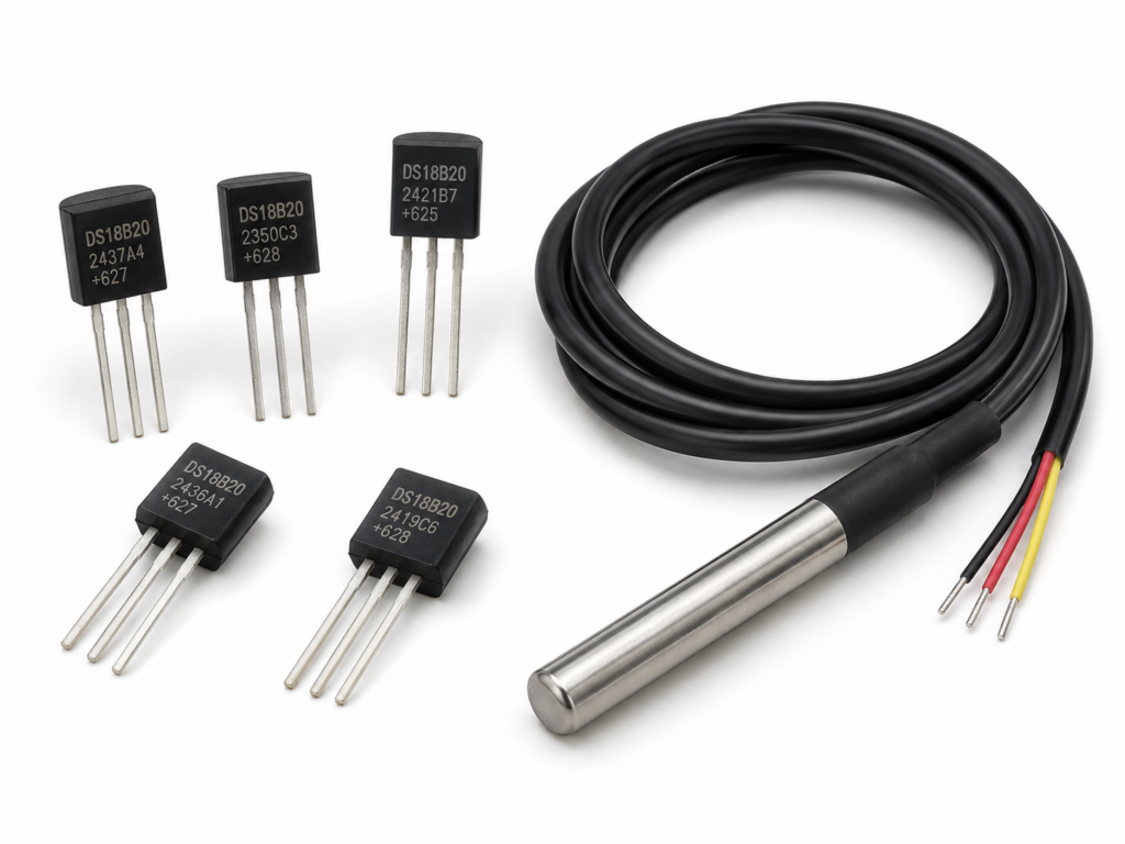 Sensor digital de temperatura DS18B20 con sonda